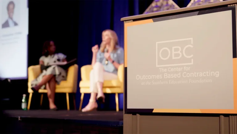 Photo of a panel at the OBC 2025 Convening